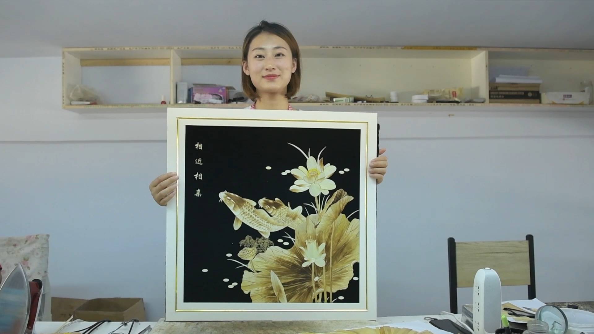 小麥秸大藝術(shù),一起來看麥秸畫是如何出爐的!